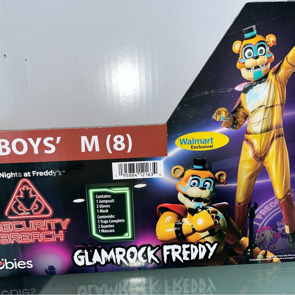Glamrock Freddy Boys' Costume M (8)